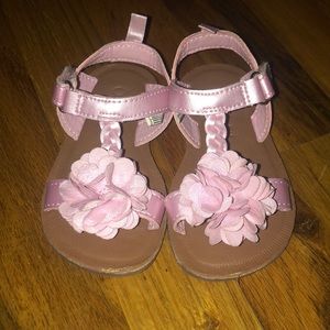 OshKosh Toddler girls sandals Pink Sz5
